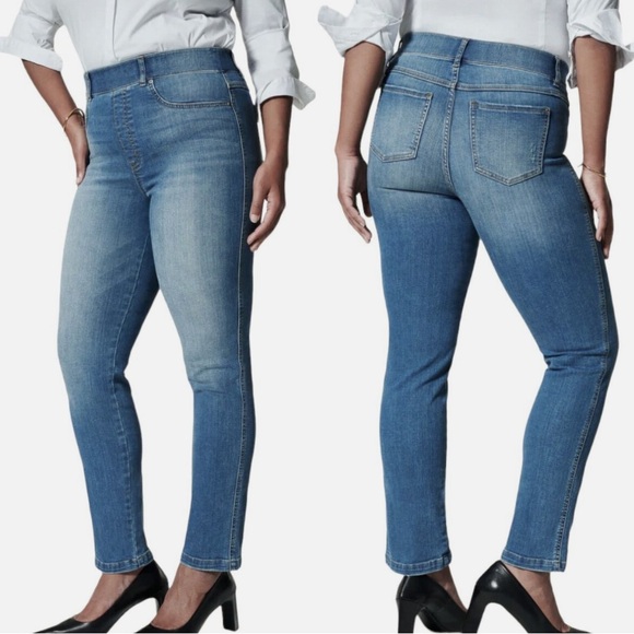 SPANX Women's Blue Jeans - Picture 1 of 4